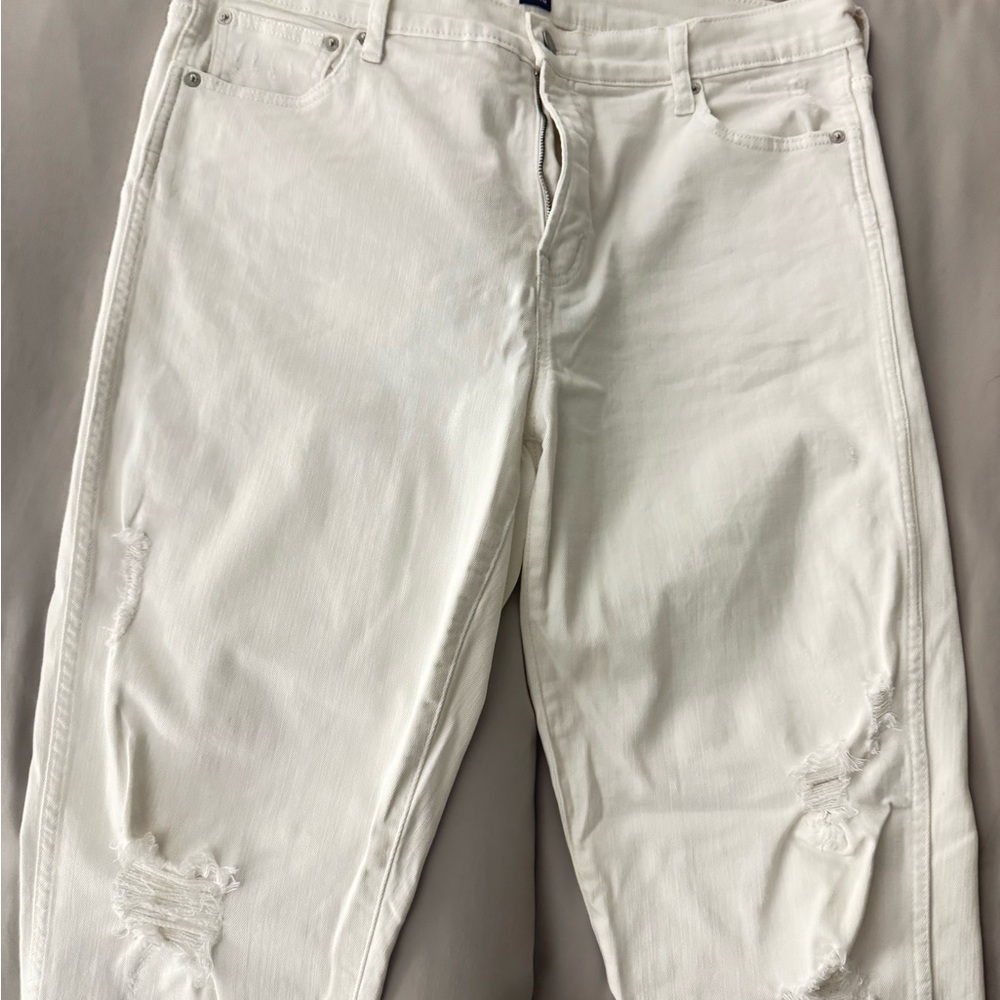 GAP Women's Boyfriend Jeans in White